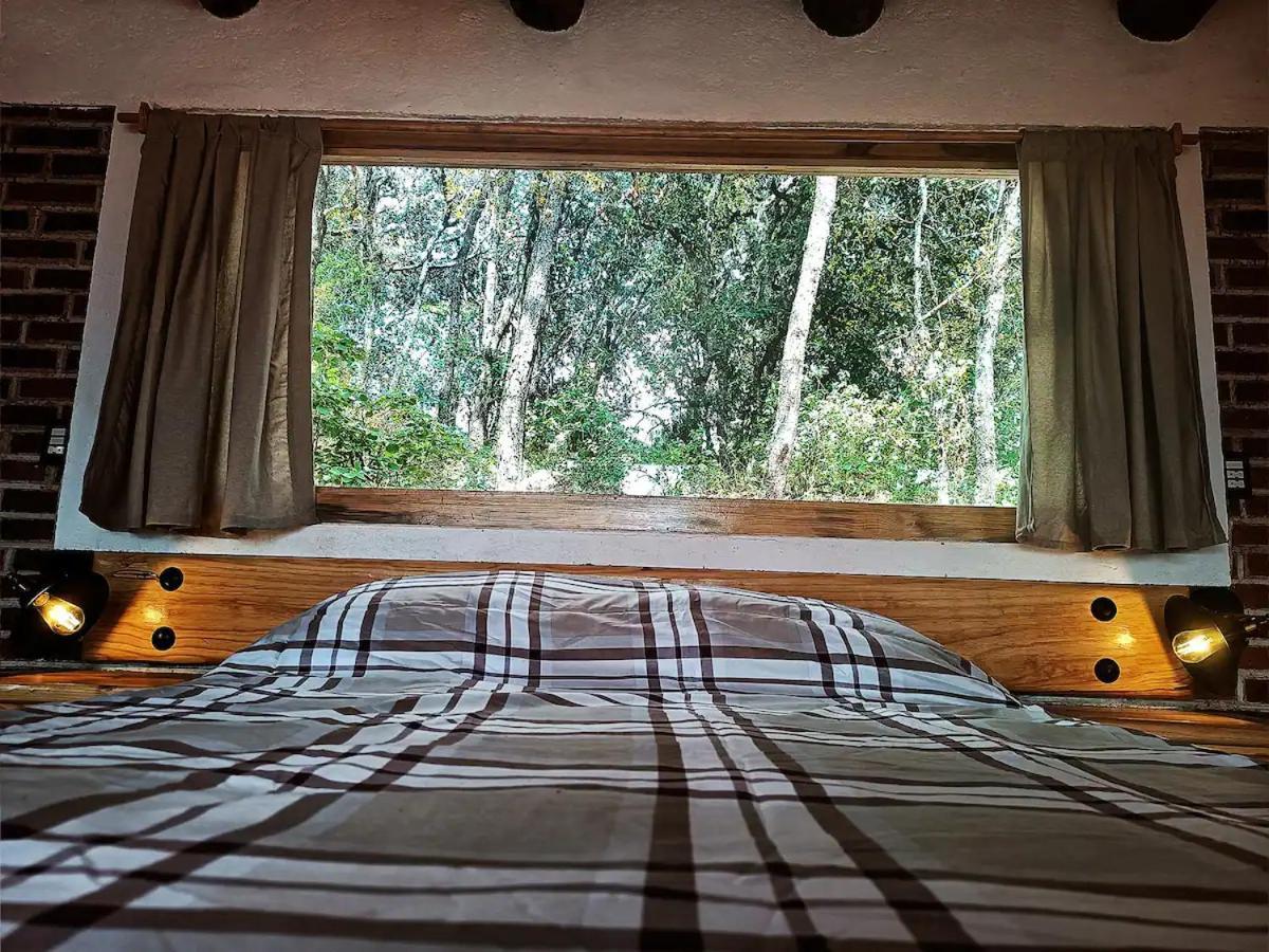 Cabana Para Pareja En El Bosque Ib Acaxochitlán Buitenkant foto
